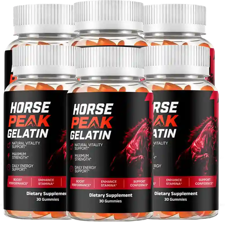 horse peak gelatin 6 bottles